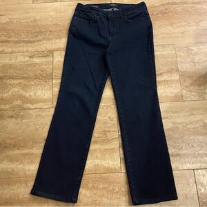 NYDJ Women's Dark Blue Straight Leg Jeans